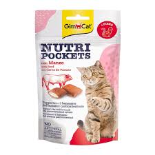 [gimcat-nutri-pockets-with-beef-60g] GIMCAT NUTRI POCKETS WITH BEEF 60G