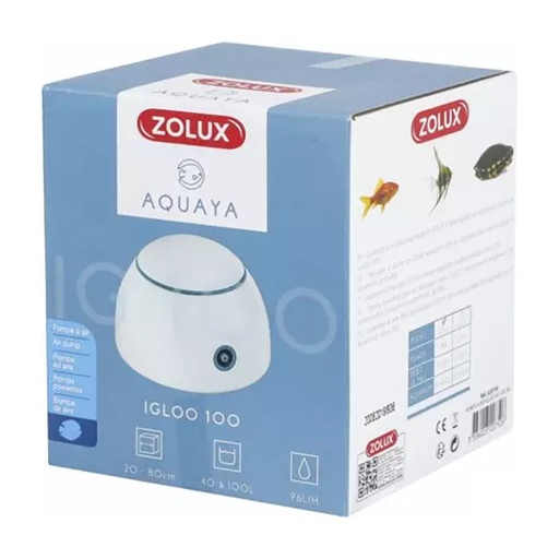 [320750] Aquaya Igloo 100 – pompe d’aération – blanche