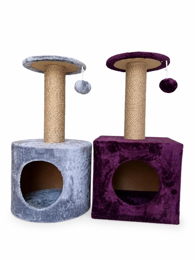 [arbre-a-chat-avec-griffoir] ARBRE A CHAT COMPACT AVEC GRIFFOIR