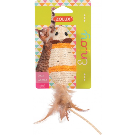 [jouet-chat-sisal-souris-as-2] JOUET CHAT SISAL SOURIS AS