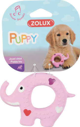 [479339] JOUET LATEX PUPPY ELEPHANT