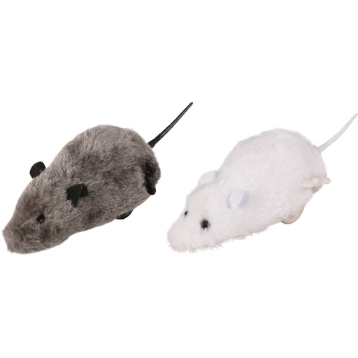 [580732GRI] JOUET CHAT KALL SOURIS GRIS