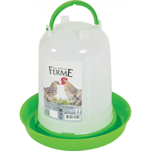 [zolux-abreuvoir-metal-basse-cour-4l-ardoise] Zolux Abreuvoir Metal Basse Cour 4L Ardoise
