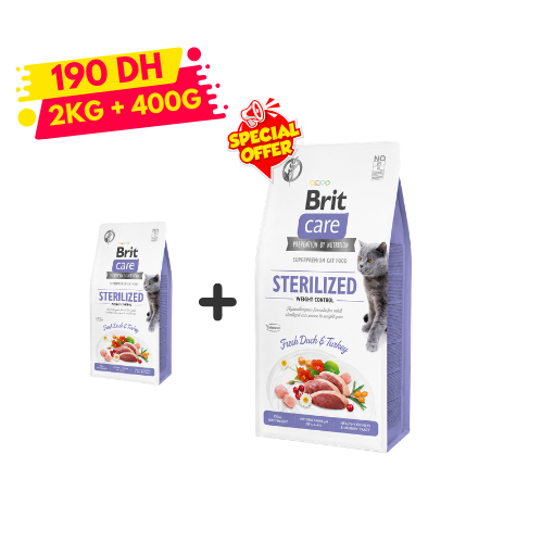 [AMB-047] BRIT CARE CAT GRAIN FREE  STERILIZED SENSITIVE2 KG