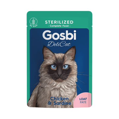 [AMB-094] GOSBI DELICAT STERILIZED CHICKEN E SARDINE 70 GR