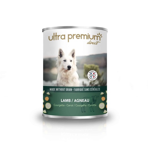 [ultra-premium-terrine-dagneau-patee-sans-cereales-400gr] Ultra Premium Terrine d’agneau Pâtée sans céréales – 400gr
