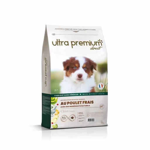 [ultra-premium-croquettes-au-poulet-frais-croquettes-sans-cereales-12kg-2] Ultra Premium Croquettes au poulet frais Croquettes Sans céréales 12kg