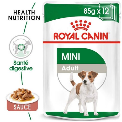 [royal-canin-mini-adulte-sauce-85g] Royal Canin Mini Adulte Sauce – 85g