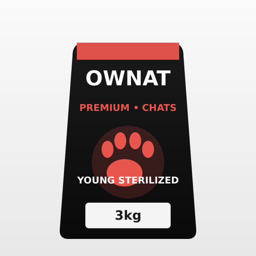 [OWU-YGS-3] Ownat Ultra Young Sterilized 3kg