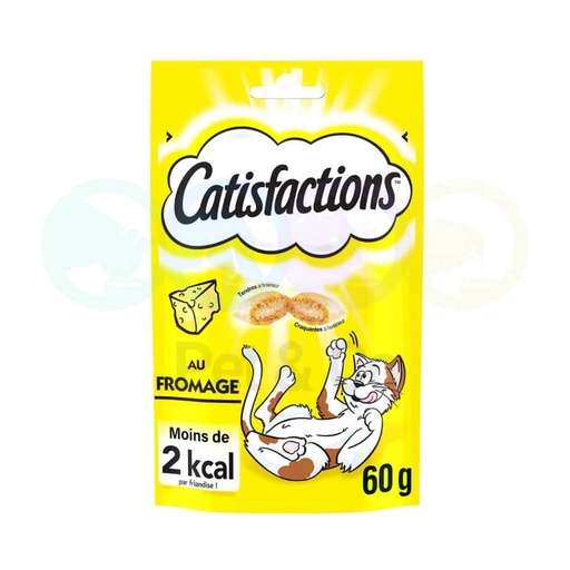 Catisfactions Cats Treats with Cheese 60g