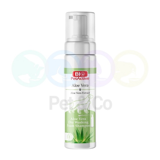 Dry Washing Foam Shampoo with Aloe Vera Extract 200ml