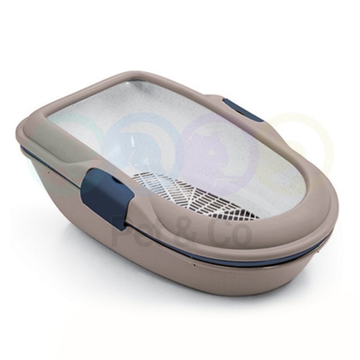 Fubra Chic Self-Cleaning Open Litter Box