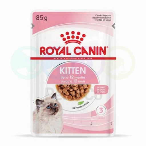 Royal canin Chunks in Gravy for kittens 85g