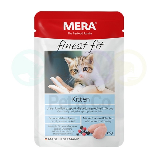 Mera Chunks in Gravy for Kittens with Poultry 85g