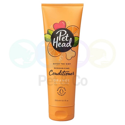 Conditionneur pour Chiens désodorisant, à l'orange et l'aloe vera 250ml – Pet Head