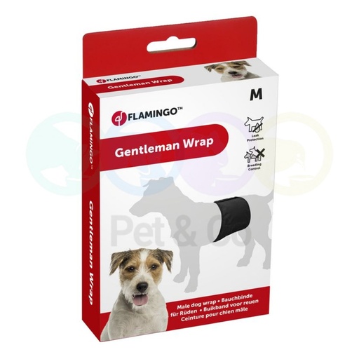 Ceinture pour Chiens M - Flamingo