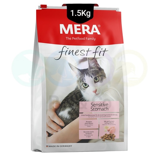 Mera Kibbles for Cats with Sensitive stomachs Finest Fit 1.5Kg