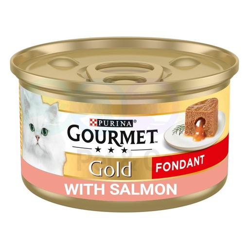 Purina Gourmet Gold Fondant with Salmon 85g