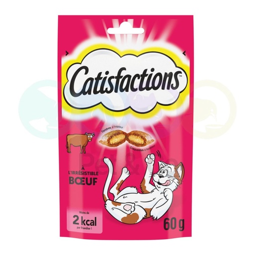 Catisfactions Cats Treats with Beef 60g