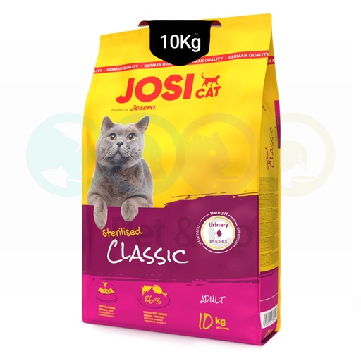 Josera Kibbles for Sterilized Cats with Crunchy Chicken 10Kg