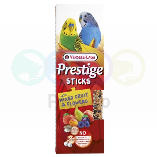Prestige Sticks for small parakeets with mixed fruit & flowers