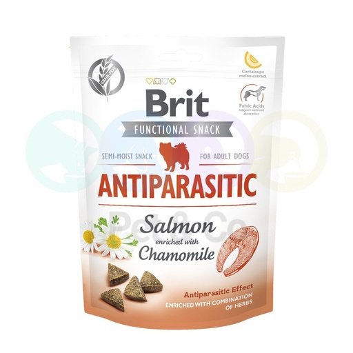 Brit Care Dog Functional Snack Antiparasitic with Salmon 150g