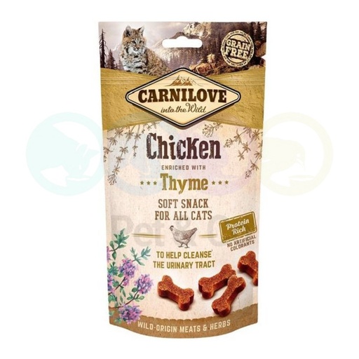 Carnilove Semi-Moist Treat for Cats with Chicken & Thyme 50g