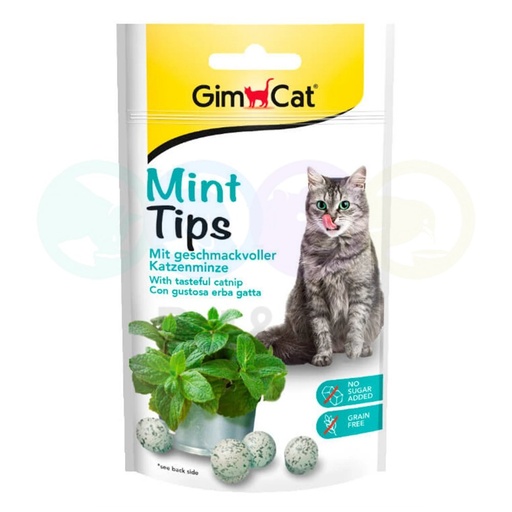 GimCat Mint Tips with Tasteful Catnip 40g