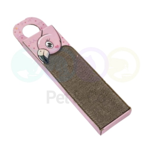 Scratching Cardboard for Cats Flamingo