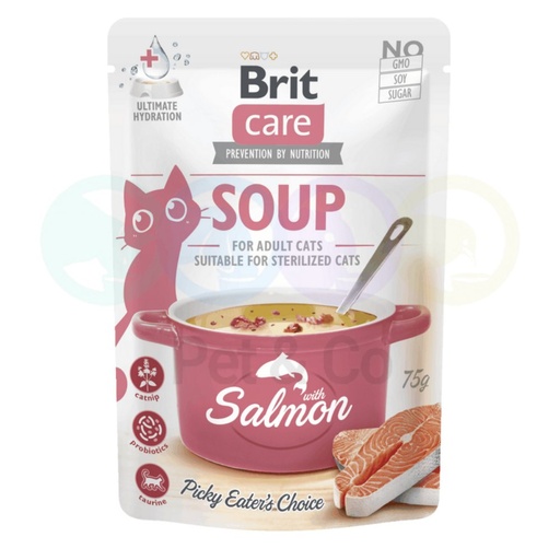Brit Care Soup with Salmon for Cats