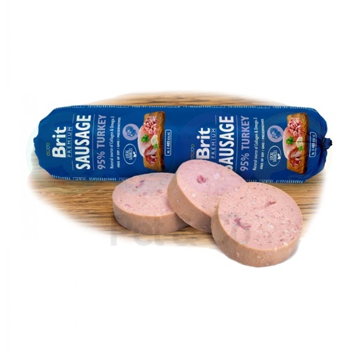 Brit Sausage for Dogs with Turkey 800g