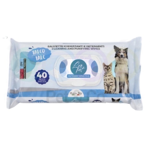 Wet Wipes with Talc Scent 40pcs