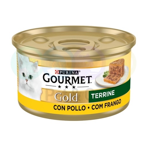Gourmet Gold Terrine for Cats with Chicken 85g
