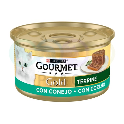 Gourmet Gold Terrine for Cats with Rabbit 85g
