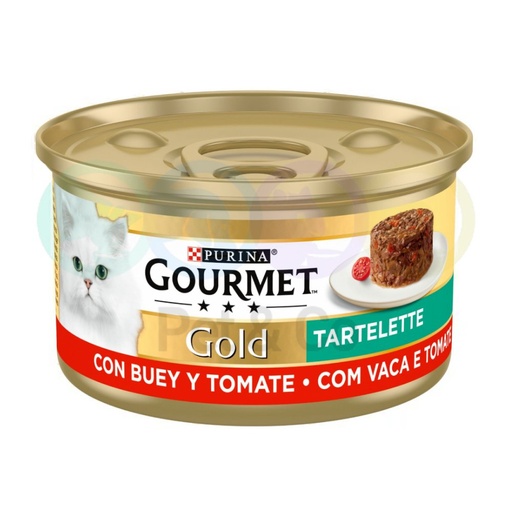 Gourmet Gold Tartelette for Cats with Beef & Tomato 85g