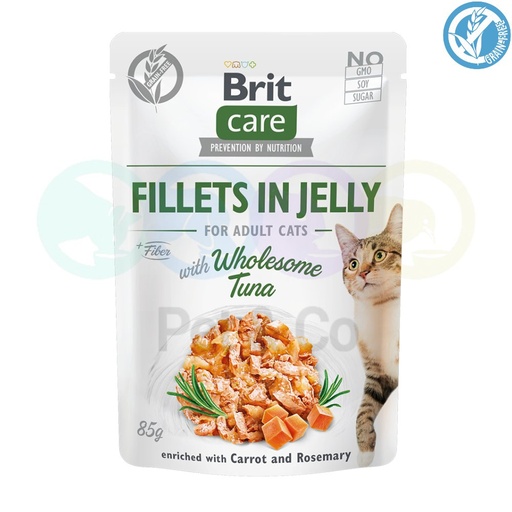 Brit Care Fillets in Jelly with Tuna for Cats 85g