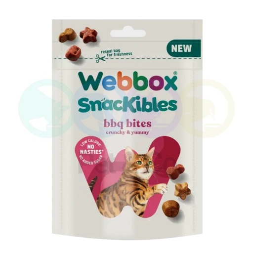 Webbox Cat Treats Snackibles BBQ Bites 85g