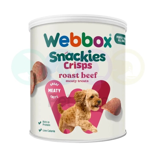 Webbox Dog Snackies Crisps with Beef 35g