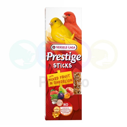 Prestige Sticks for Canaries with Mixed fruits & Dandelion