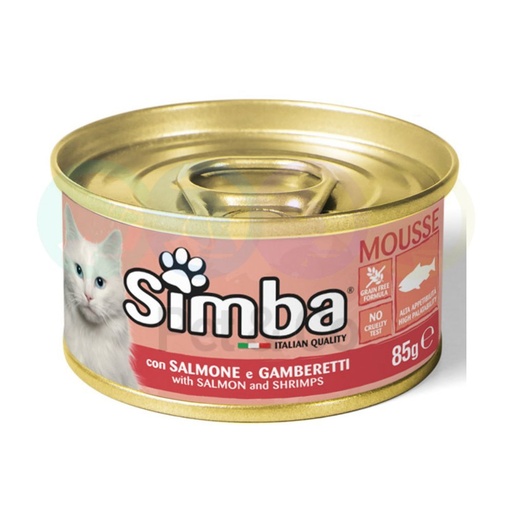 Simba Mousse for Cats with Salmon &amp; Shrimps 85g