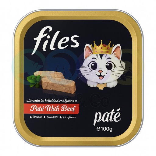 Files Loaf for Cats with Beef 100g