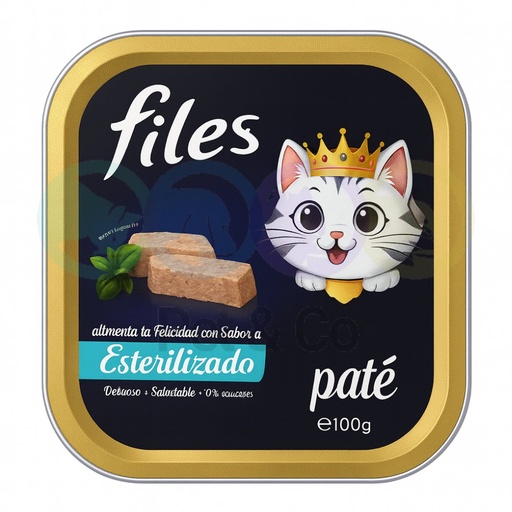 Files Loaf for Sterilized Cats with Chicken 100g