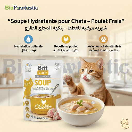 Soupe Hydratante pour Chats