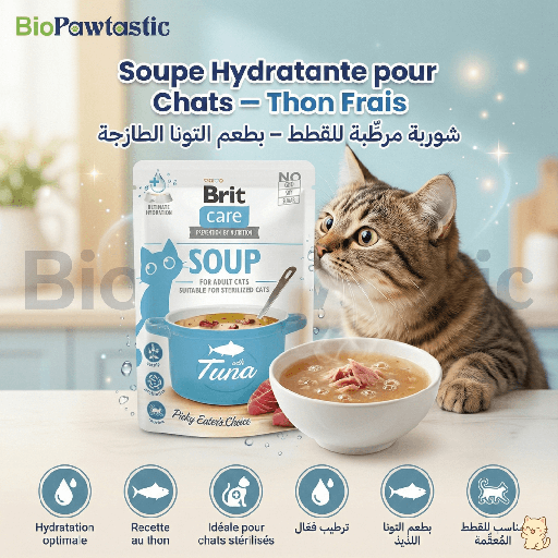 Soupe Hydratante pour Chats