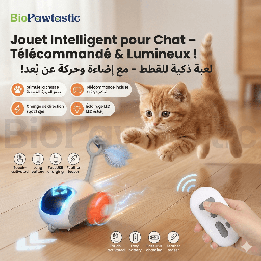 interactive chase toy for cats with remote control