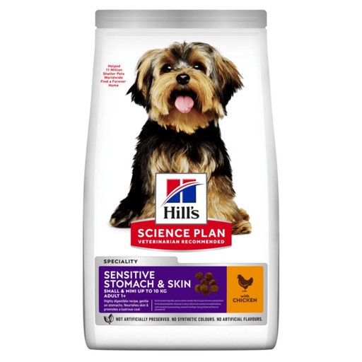 Hill's Science Plan - Sensitive Stomach and Skin Small and Mini 1,5 Kg 