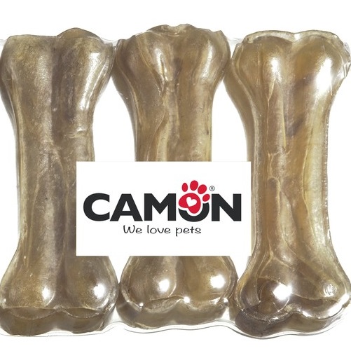 Camon Beef-hide bones Chien (Boeuf) 3pcs 13.7cm