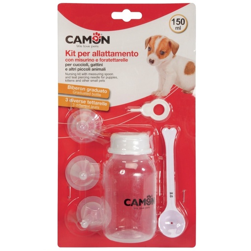 Camon Biberon pour chaton et chiot 150ml