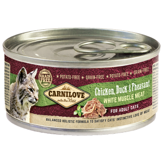 Carnilove Cat Mousse Chicken, Duck and Pheasant (Poulet, Canard et Faisan) 100g