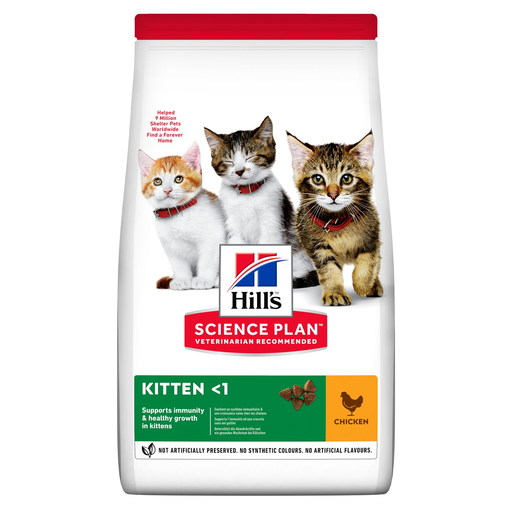 Hill’s Science Plan Croquettes Pour Chaton Au Poulet (1.5kg | 3kg | 7kg) - 3 kg